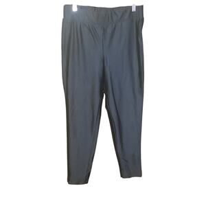 Torrid Full Length Matte Liquid Womens Black 2" Waist Band Leggings Size 1X